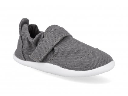 501807 barefoot detske capacky bobux go organic charcoal 1