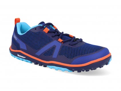 SLW SUOR barefoot outdoorove boty xero shoes scrambler low sodalite blue orange 1