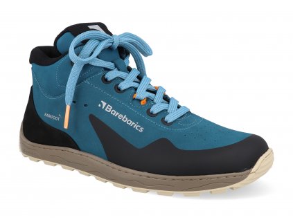 508300 BL barefoot tenisky barebarics trekker blue 1