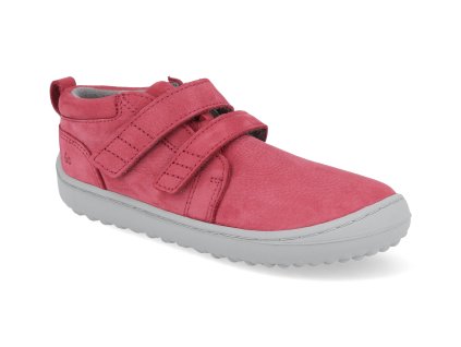 501600 RP barefoot detske kotnikove boty be lenka play raspberry pink 1