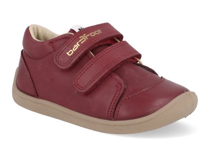 2BE38 L27 barefoot detske tenisky 3f burgund 1