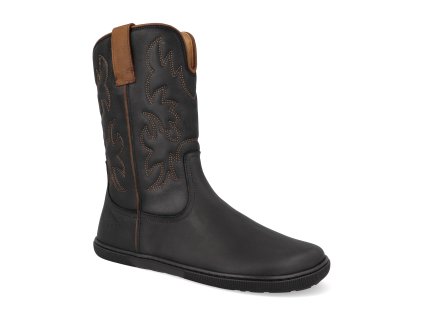 08L044.231 510 barefoot damske kozacky koel frida hydro black chocolate 1