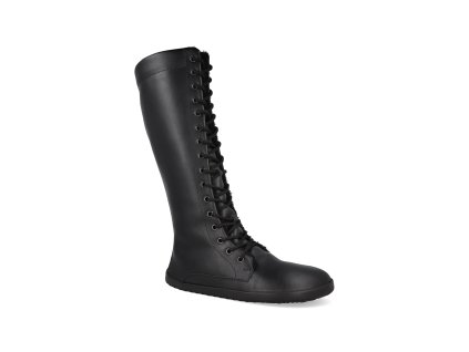 AHI 674 barefoot zimni boty ahinsa jaya tall winter na zip cerne 2