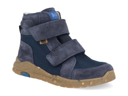 17T001.302 110 barefoot zimni boty koel silas tex blue 1