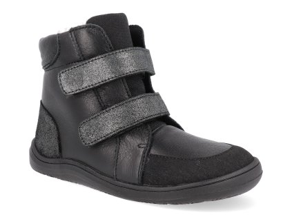 FEBO W MDNG BLK barefoot detske zimni boty baby bare febo winter midnight black 1
