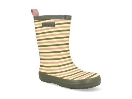 BG401048 9400 barefoot detske gumaky bundgaard charly high peony stripe 1