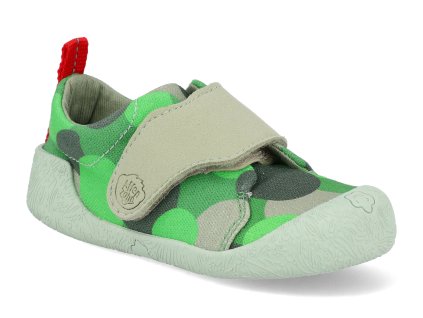 01393 20110 670 barefoot detske tenisky affenzahn prewalker cotton smally frog 1