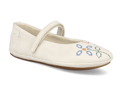 K800486 007 baleriny camper sella houston criss cross kito abeja white natural 1
