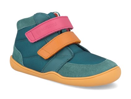BNT15100S290 barefoot detske kotnikove boty blifestyle otter tex petrol 1