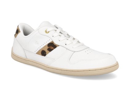 51300038 barefoot boty be lenka vivid white leopard 1
