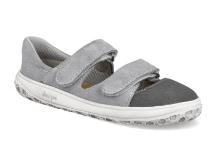 B21 SVS barefoot detske sandaly jonap b21 svetle sede 1
