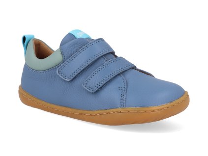 K800405 046 barefoot detske tenisky camper peu cami sella tide taimu medium blue 1