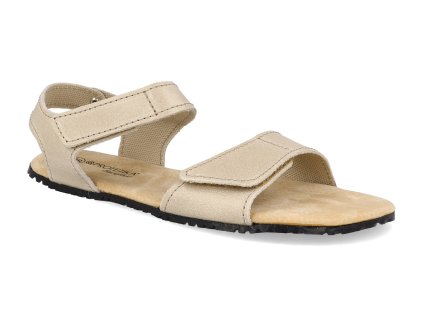 BELITA SM barefoot damske sandaly protetika belita smetanove 1