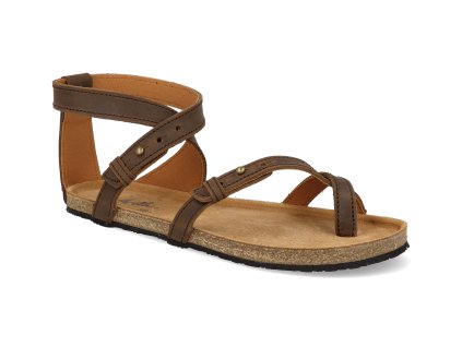 SULLA H barefoot damske sandaly aylla sulla hnede 1