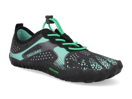XZA024GR barefoot detske tenisky saguaro kids fast i zelene 1