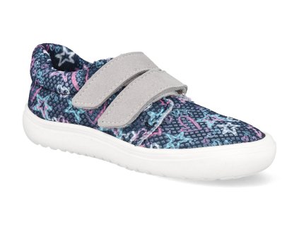 B7 MS S barefoot detske tenisky jonap b7 modra srdce slim 1