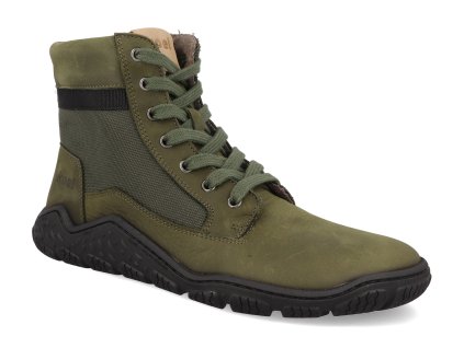 35L004.235 360 barefoot damske zimni boty koel romi merino olive 1
