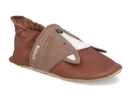 1032 157 14 barefoot detske capacky bobux foxy toffee 1