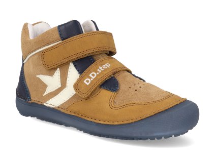 A063 52159A barefoot detske kotnikove boty d d step a063 52159a cokolada 1