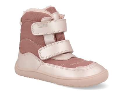 NUT P barefoot detske zimni boty protetika nut pink 1