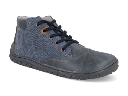 B5721101 barefoot kotnikova obuv fare bare b5721101 mateo modre 1