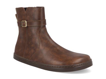 9.003 barefoot kotnikove boty peerko glamour brown 1