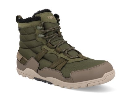 AEM AMGN barefoot panske zimni boty xero shoes alpine m army green 1