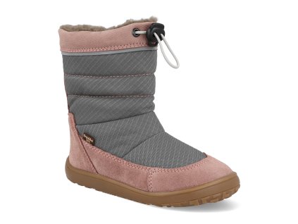 G3160249 5 barefoot snehule froddo up tex snow wool grey pink 1