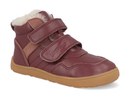 24114 1807 barefoot detske zimni boty bisgaard becky lamb bordeaux 1
