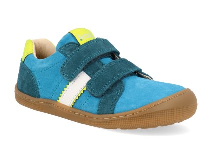 07M069.301 160 barefoot detske tenisky koel denis suede ii 3 0 aqua 1