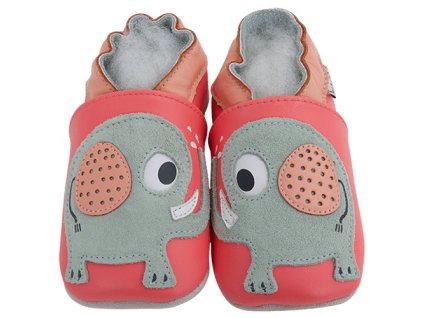 Chaussons cuir Elephant Front