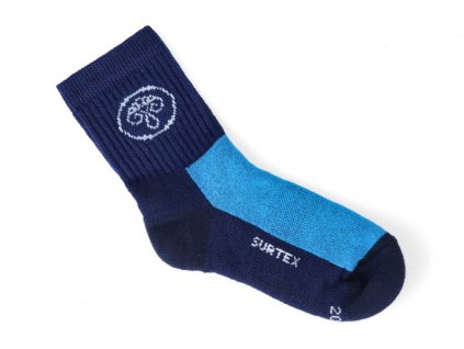 Ponožky Surtex - ACTIVE 70% Merino modré (Veľkosť 12-13cm)