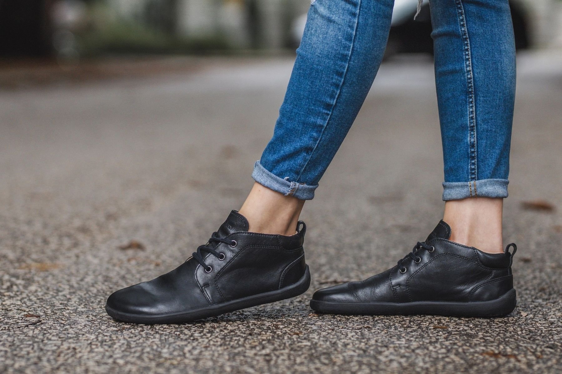 Barefoot členková obuv Be Lenka - Icon Black Veľkosť: 45