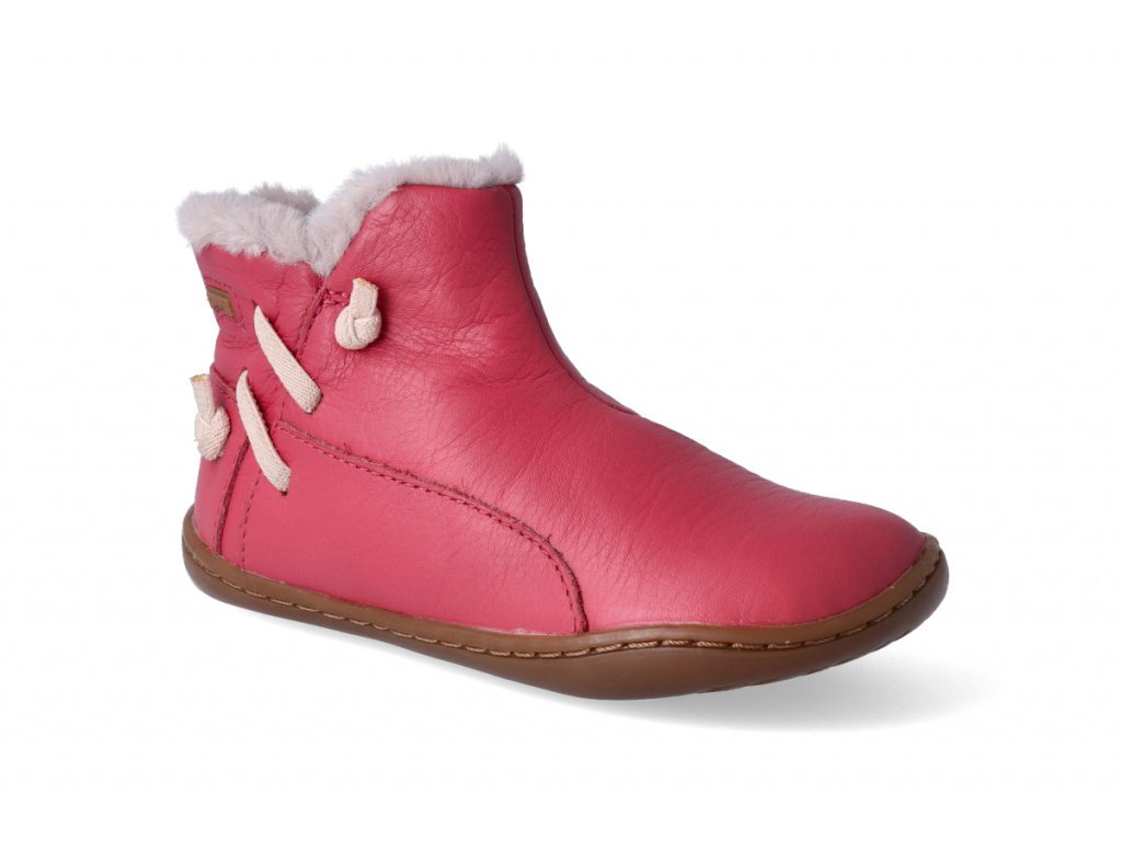 Barefoot zimná obuv Camper - Peu Cami Pink Veľkosť: 29