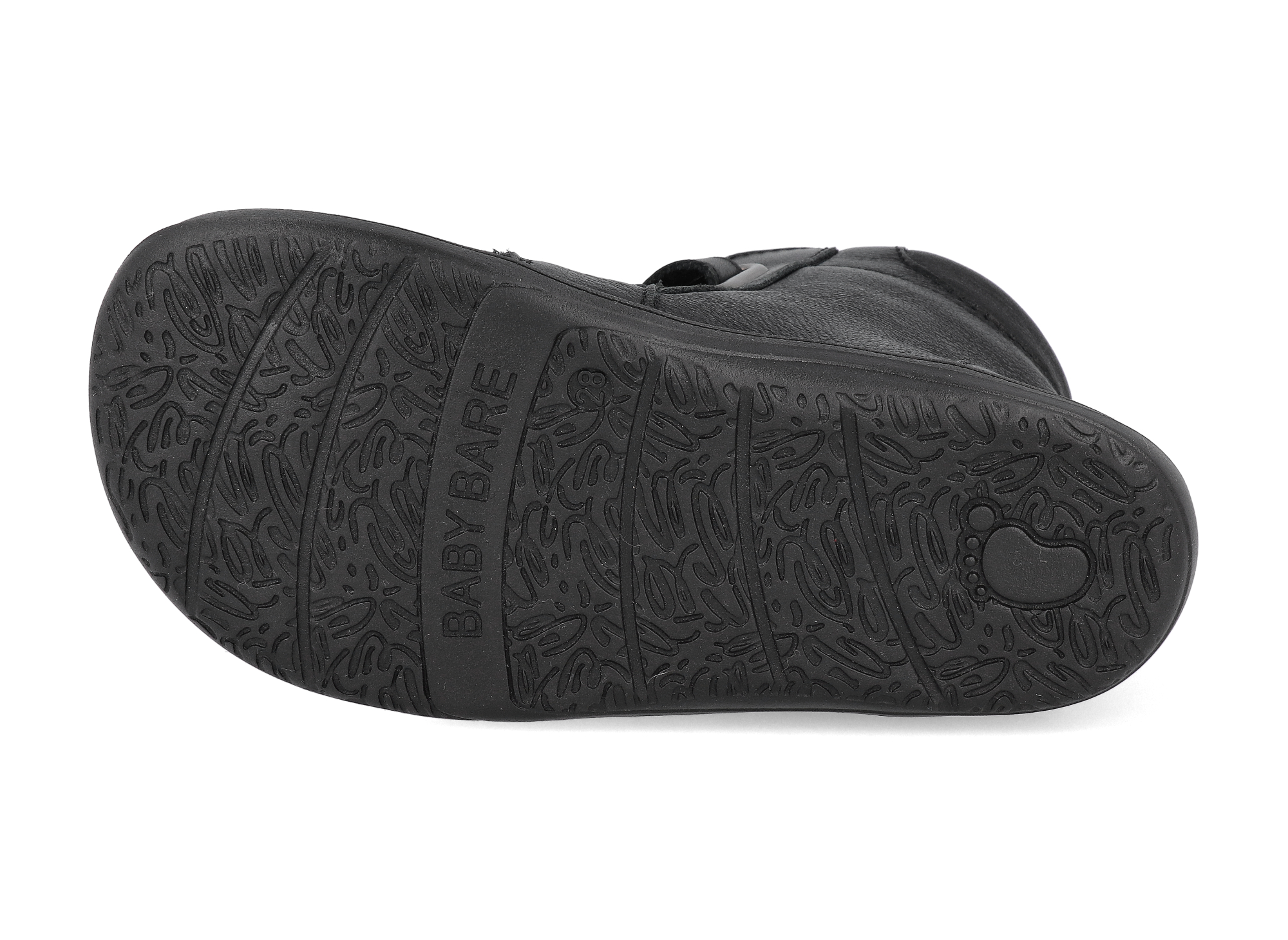 Barefoot zimná obuv s membránou Baby Bare - Febo Winter Black Asfaltico Veľkosť: 32