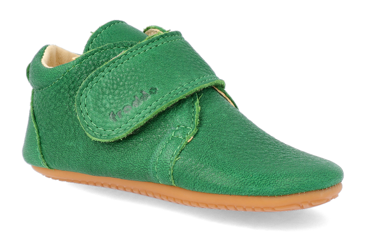 Barefoot capačky Froddo - Prewalkers Dark green Veľkosť: 24