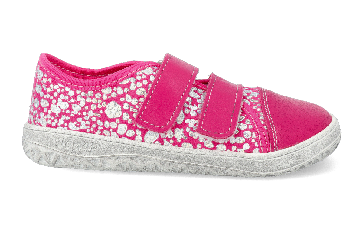 Barefoot tenisky Jonap - B15 Airy ružová tlač Veľkosť: 23