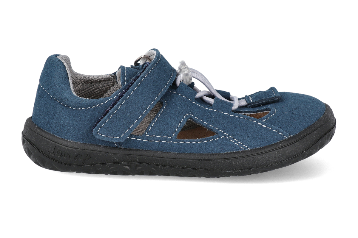 Barefoot sandálky Jonap - B9MF modrá Veľkosť: 23