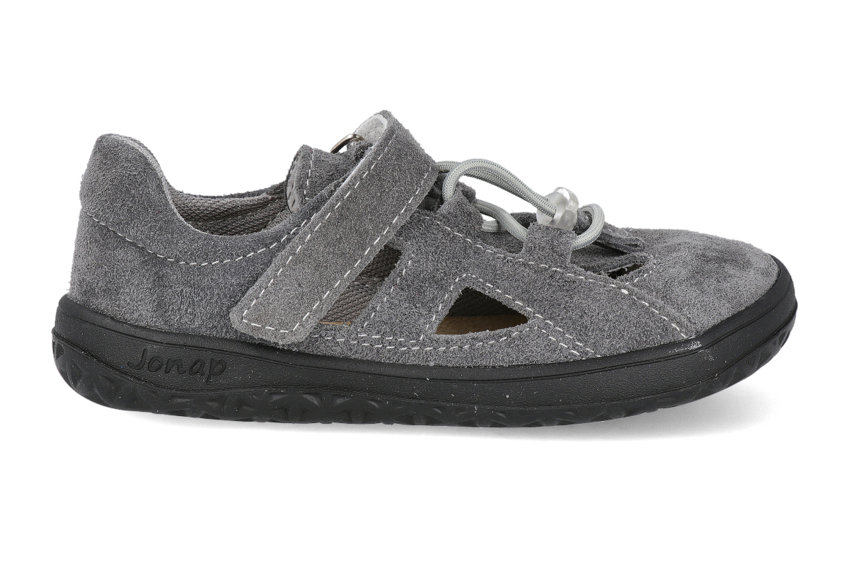 Barefoot sandálky Jonap - B9S šedá slim Veľkosť: 23