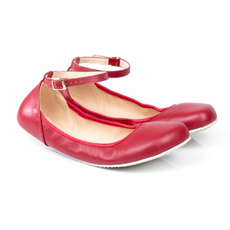 Barefoot baleríny Shapen - Tulip II Cherry W Veľkosť: 40