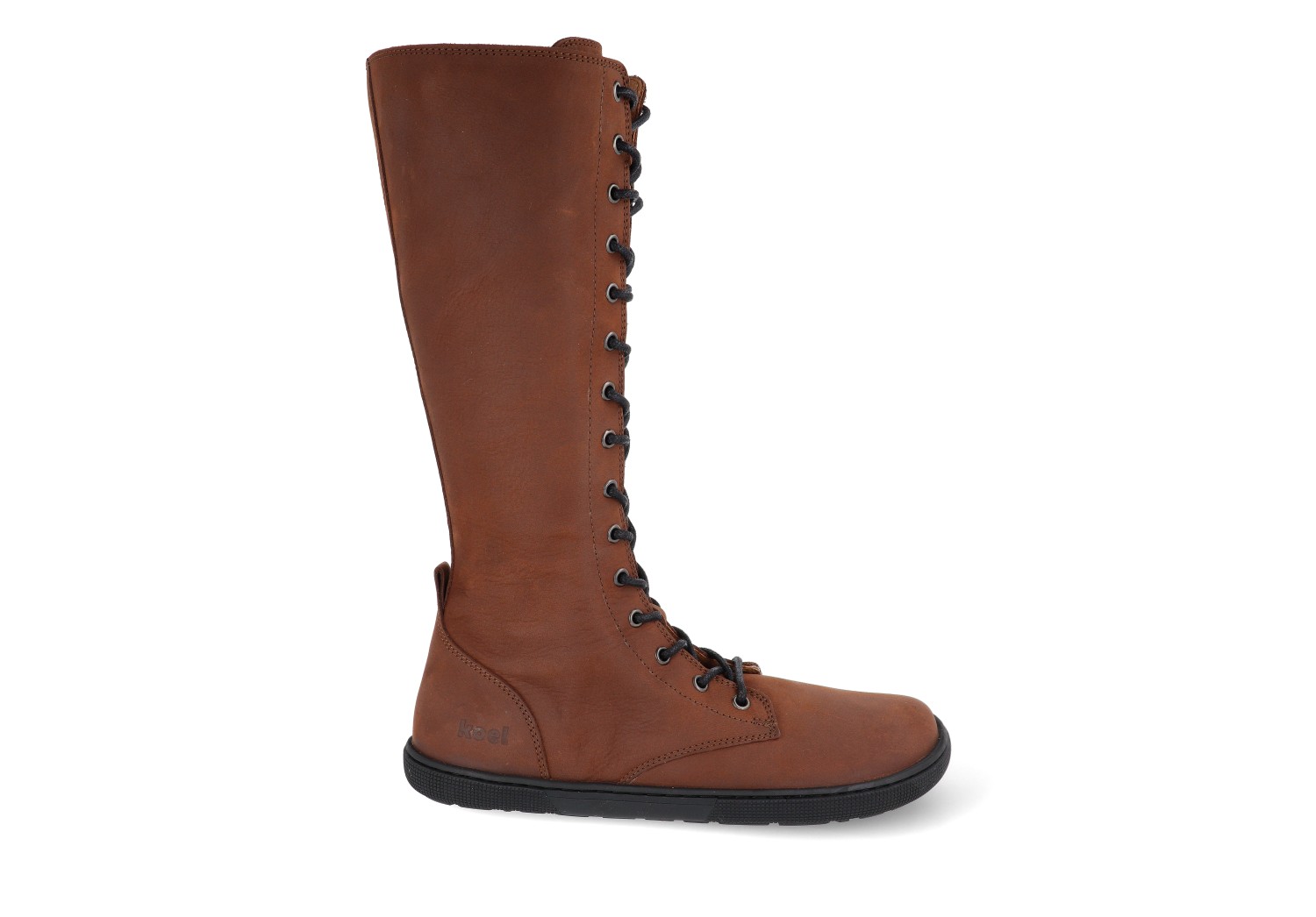 Barefoot čižmy Koel4kids - Flora Adult Chocolate Veľkosť: 38