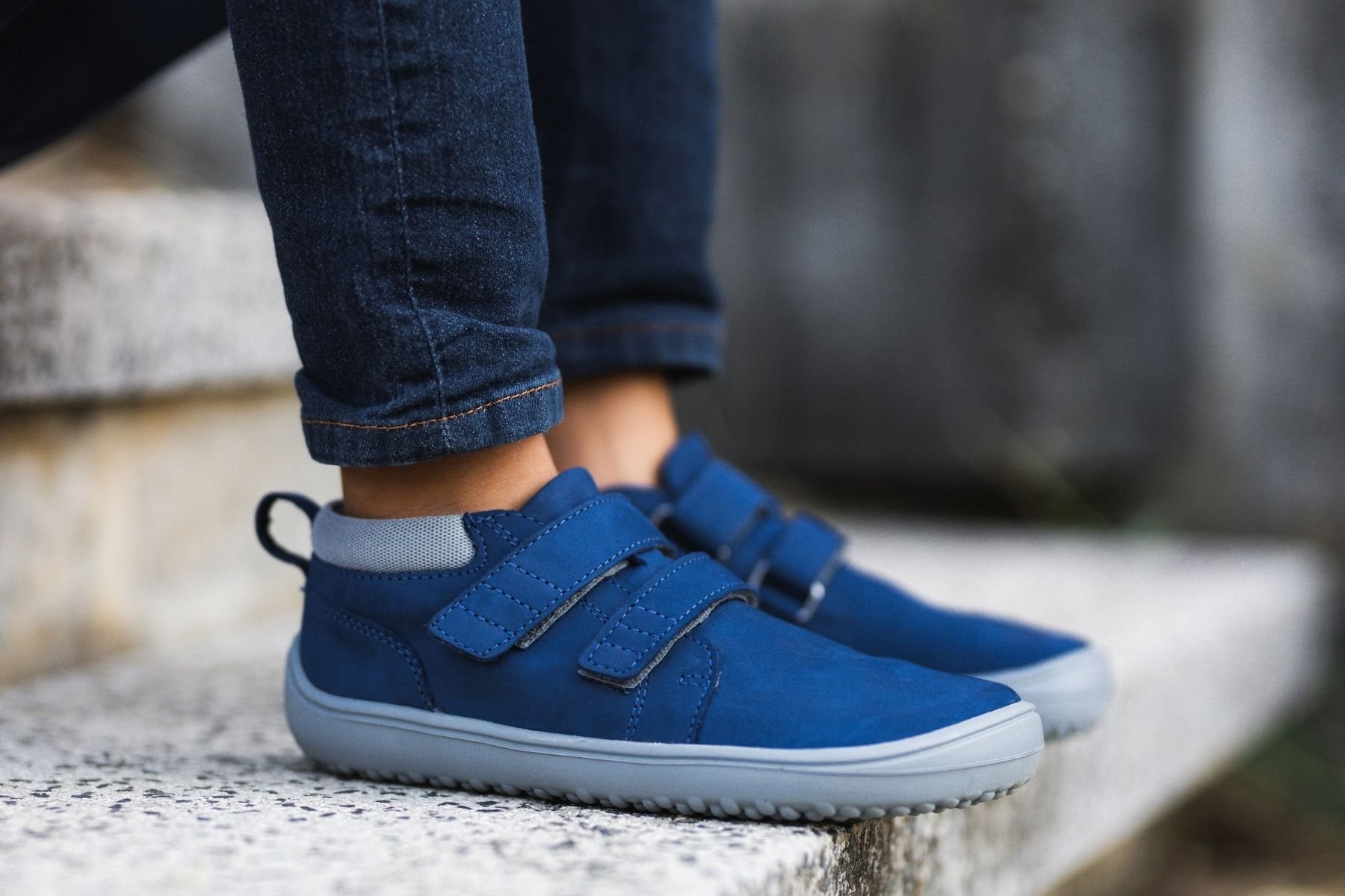 Barefoot členková obuv Be Lenka - Play Navy Veľkosť: 35