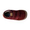 barefoot kotnikova obuv koel4kids plus fleece velour bordeaux 1