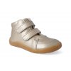 barefoot kotnikova obuv s membranou baby bare febo fall gold 3