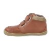 barefoot kotnikova obuv blifestyle raccoon bio wool fleece walnuss 6