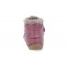 barefoot zimni obuv bundgaard petit mid lamb dark rose BG101155 726 5