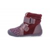 barefoot zimni obuv d d step w063 829 raspberry W063 829 6