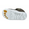 barefoot kotnikova obuv s membranou bundgaard billie army ws BG303242 608 2