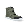 BB W KHAKI ASF barefoot zimni obuv s membranou baby bare febo winter khaki asfaltico 3 4