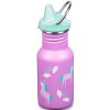 Dětská láhev Klean Kanteen - Kid Classic Narrow unicorns 355 ml